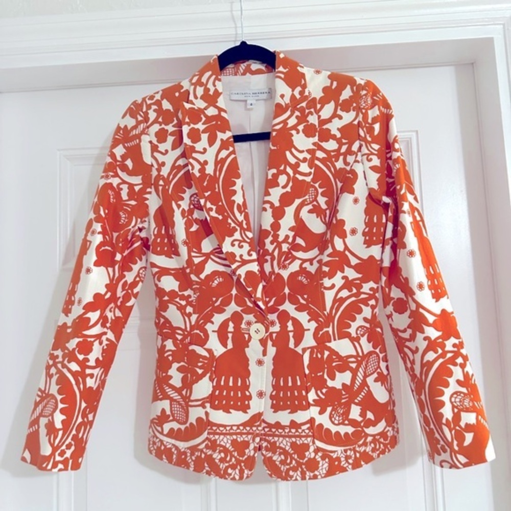 Carolina Herrera blazer size 4